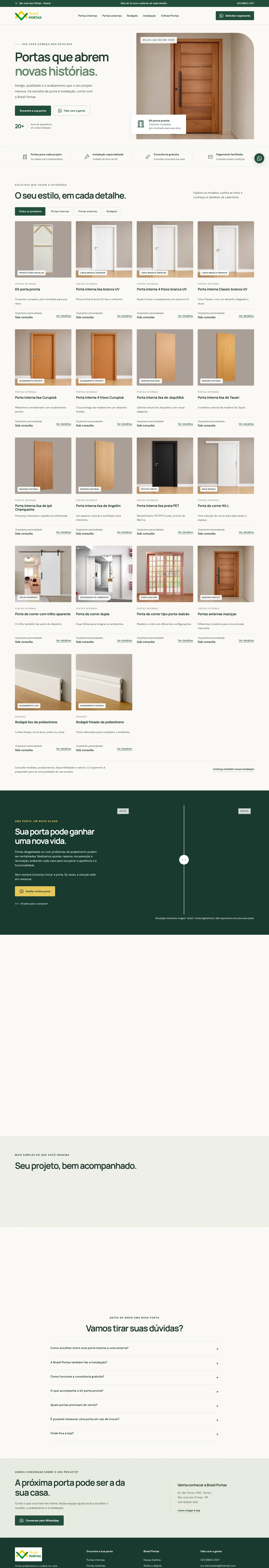 Site de Brasil Portas